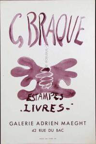 Georges BRAQUE, Estampes livres