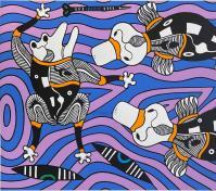 Australian Aboriginal Artist BIGGIBILLA, GAYADARI BRENARRINA