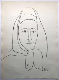 Pablo PICASSO, FEMME ESPAGNOLE