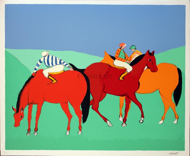 Giuseppe CESETTI, Fantini a cavallo