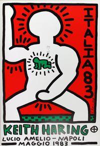 Keith HARING, Galleria Lucio Amelio