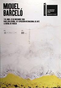 Miquel BARCELÓ, Manifesto originale LA BIENAL de VENECIA