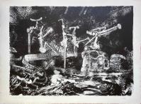 Roberto Sebastian MATTA, La pioggia cadde ed a' fossati venne 6/6 "Le Acque dell'Arno" su testi di Dante Alighieri