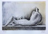 Henry MOORE, Reclining Figure - Right