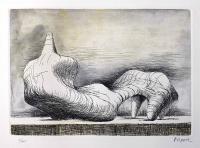 Henry MOORE, Reclining Figure - left