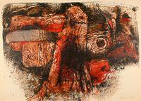 litografia originale firmata. - su carta cotone 59 x 84 cm.