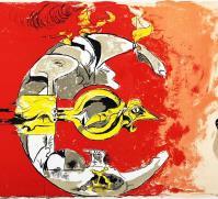 Graham SUTHERLAND, Fossil with Rocks and Flames