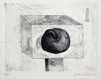original signed engraving . - limited edition to: 50. - on paper  hand made Magnani  with dry stamp by Bisonte 46 x 65 cm (18.11x25.59 inches). - (plate 24,5 x 32,5 cm) (9.65x12.80 inches). -  references:   Catalogo il Bisonte 1973 num. 174