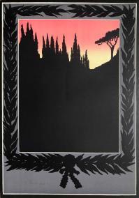Wolfgang SCHROEDER, Paesaggio toscano