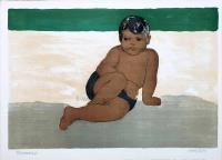 Nino TIRINNANZI, Bambino seduto