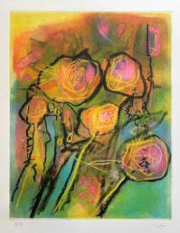 Roberto Sebastian MATTA, Flores (Sans titre)