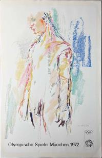 Oskar KOKOSCHKA, MUNICH OLYMPIC GAMES