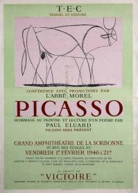 Pablo PICASSO, Picasso Conference with Projections by Abbé Morel