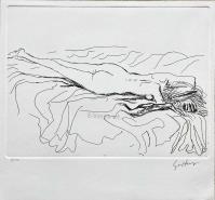 Renato GUTTUSO, Nudo disteso