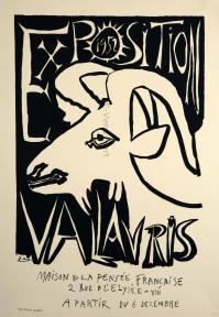 Pablo PICASSO, Exhibition Vallauris