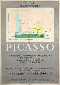 Pablo PICASSO, Picasso Repetition of the Conference with Projections by Abbé Morel