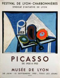 Pablo PICASSO, Picasso 1900-1953 Lyon-Charbonnières Festival