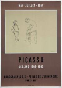 Pablo PICASSO, Picasso Drawings 1903-1907