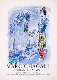 Marc CHAGALL, Le magicien de Paris. Gran Palais, Paris