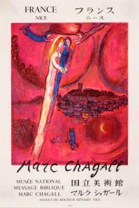 Marc CHAGALL, Le cantique des cantiques. Musee National, Nice