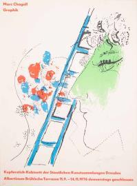 Marc CHAGALL, L'echelle