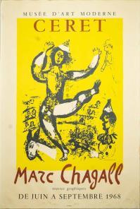 Marc CHAGALL, Le Cirque Musee d’Art Moderne, Ceret