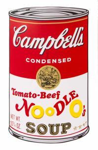 Andy WARHOL, Campbell´s Soup  Tomato-Beef Noodleo's