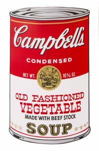 Andy WARHOL, Campbell´s Soup Old Fashioned Vegetable