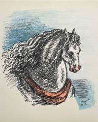 Giorgio DE CHIRICO, Testa di cavallo