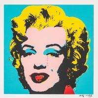 Andy WARHOL, Marilyn Turquoise