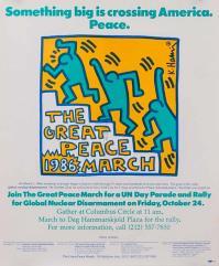 Keith HARING, The Great Peace March