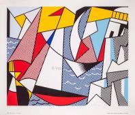 Roy LICHTENSTEIN, Sailboats