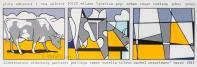 Roy LICHTENSTEIN, Cow triptych