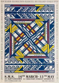 Roy LICHTENSTEIN, Exhibition poster, A & D gallery,