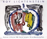 Roy LICHTENSTEIN, Brushstroke still life with apple