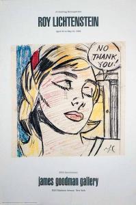 Roy LICHTENSTEIN, NO THANK YOU
