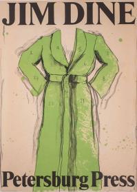 Jim DINE, Green Bathrobe