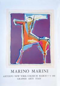 Marino MARINI, Arciere viola