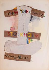 Robert RAUSCHENBERG, La colección de Nueva York para el Moderna Museet de Estocolmo