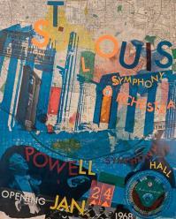 Robert RAUSCHENBERG, St. Louis Symphony orch