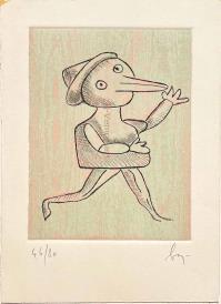 Enrico BAJ, Pinocchio