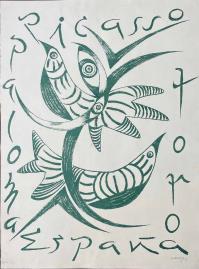 litografia  originale firmata. - tiratura: 100. - su cartoncino 65 x 48 cm