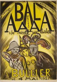 Émile  OTHON FRIESZ, Bal AAAA Bullier