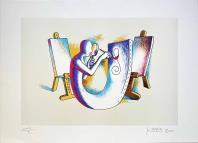 Mark KOSTABI, L'atelier del pittore