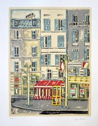 Orfeo TAMBURI, Parigi, il caffè d'angolo