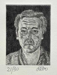 SALVO MANGIONE, Autoritratto - self portrait