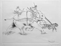 Bruno CARUSO, la caccia dell'elefante