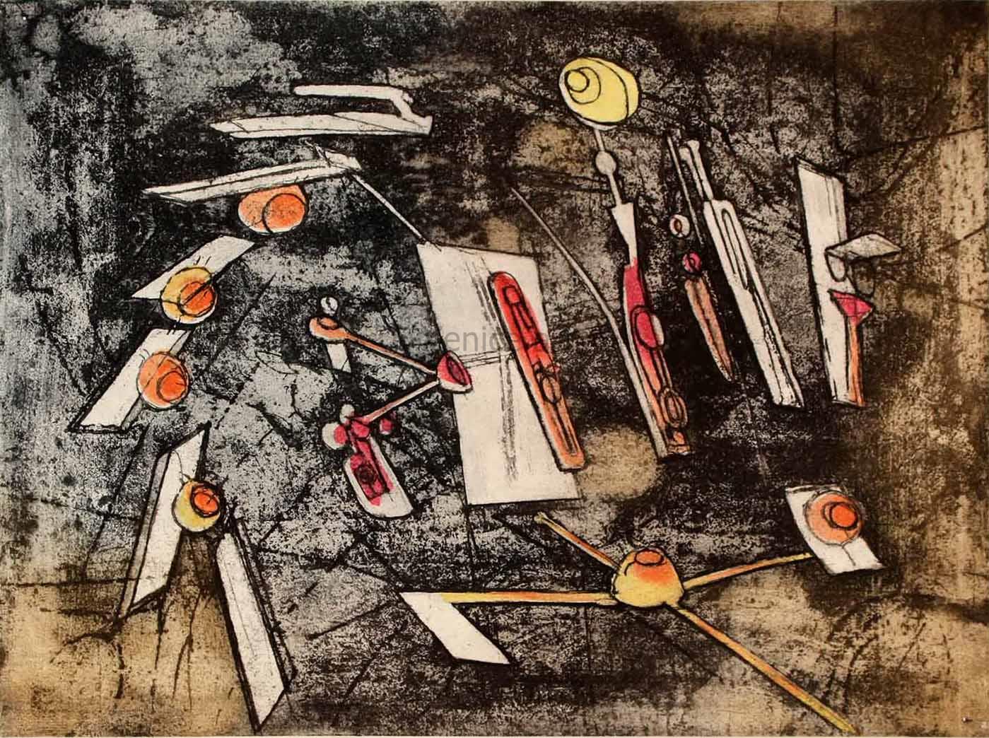 Roberto Sebastian MATTA,PASSAGE ET SAGE DU COUPLES